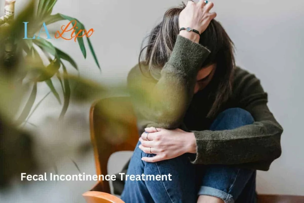 woman worried about fecal incontinence diet Stowmarket