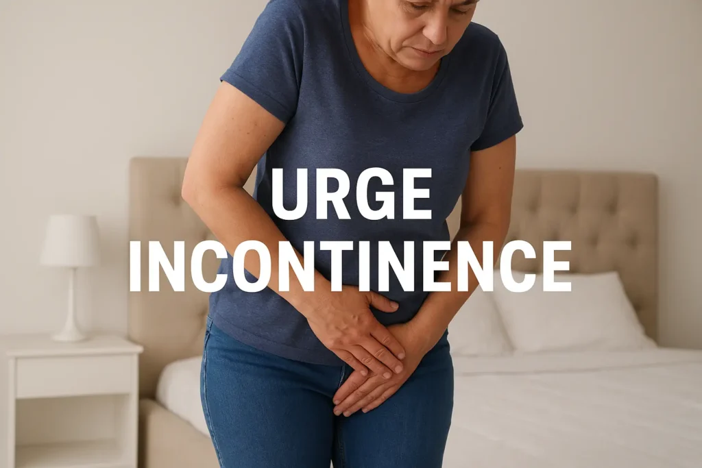 how to manage urge incontinence Stowmarket symptoms